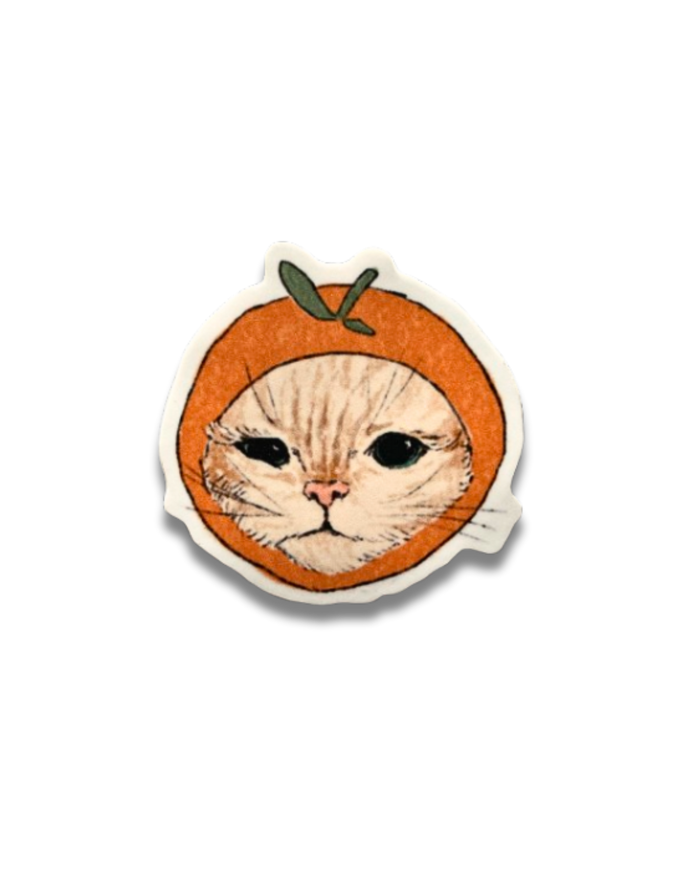 Orange Cat Sticker