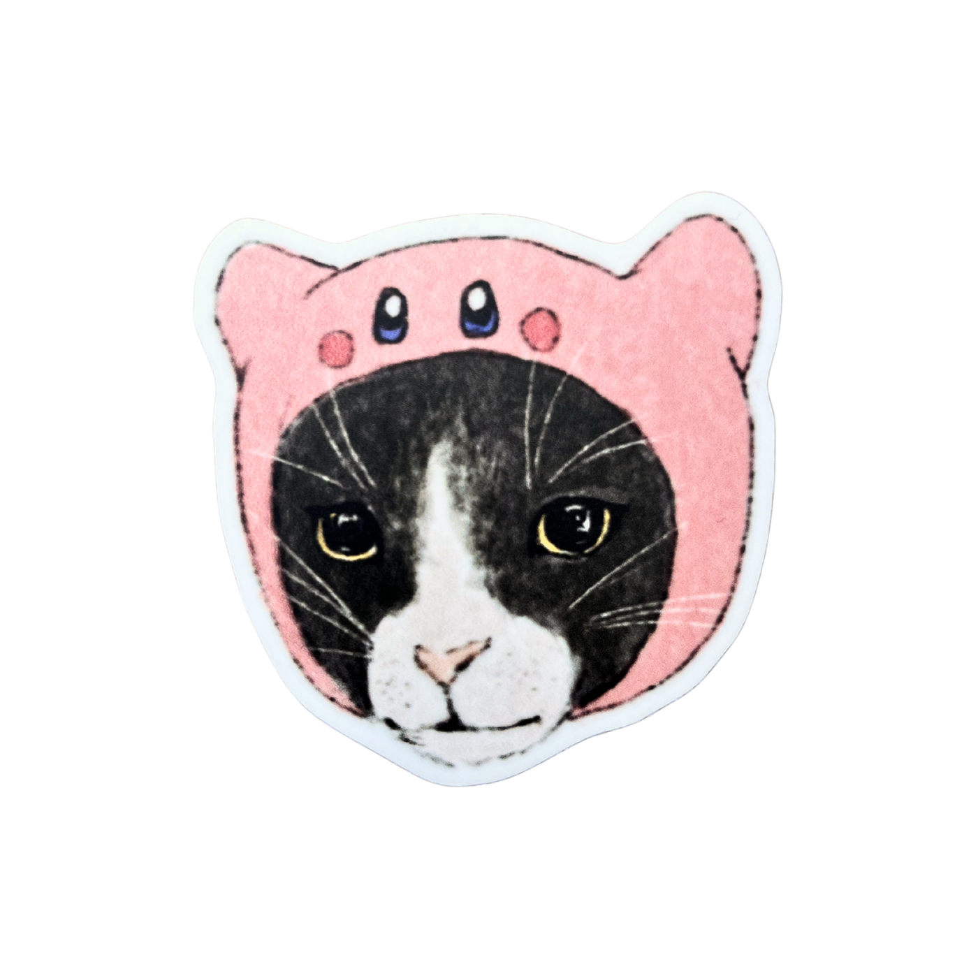 Kirby Cat Sticker