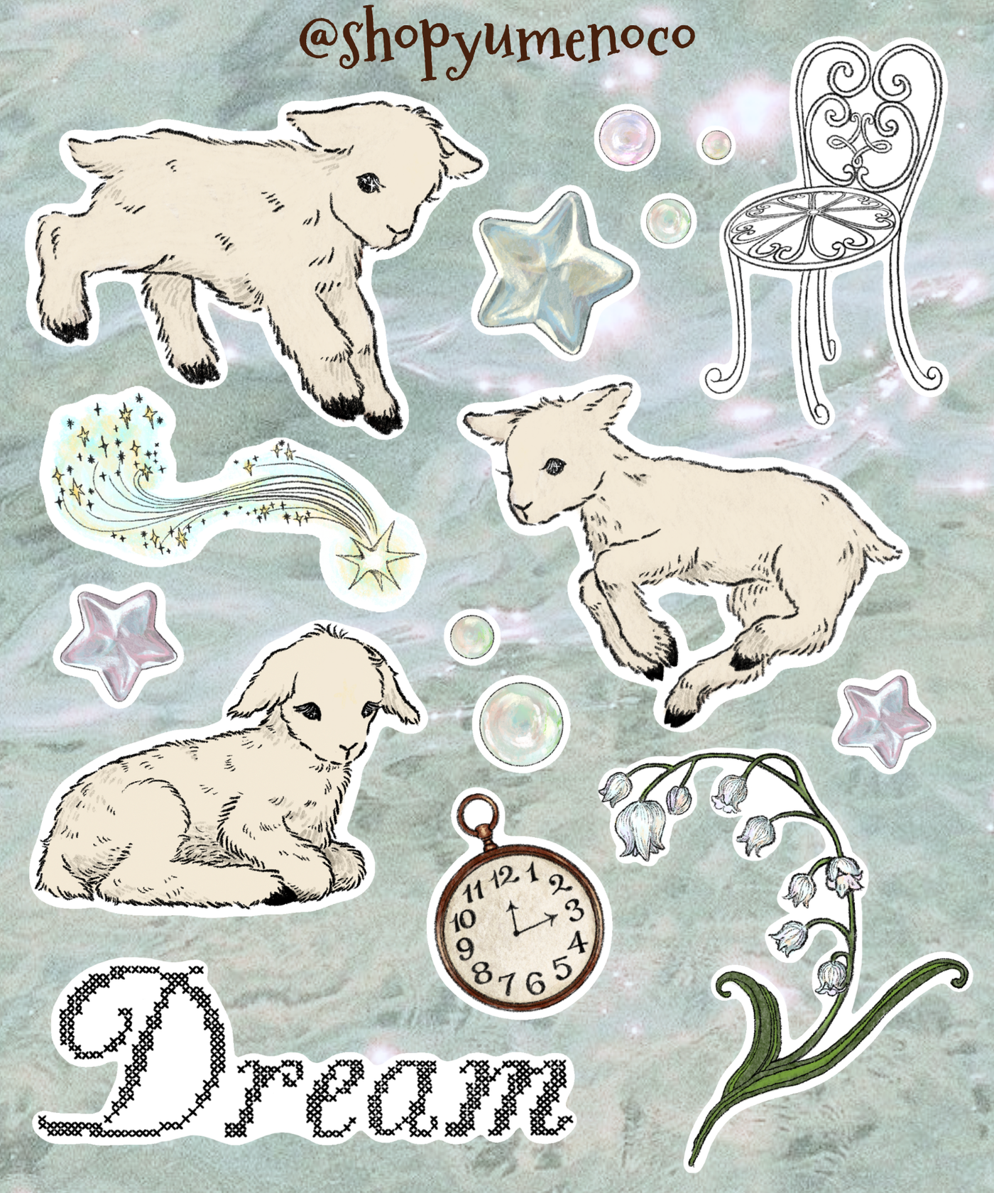 Lamb Sticker Sheet