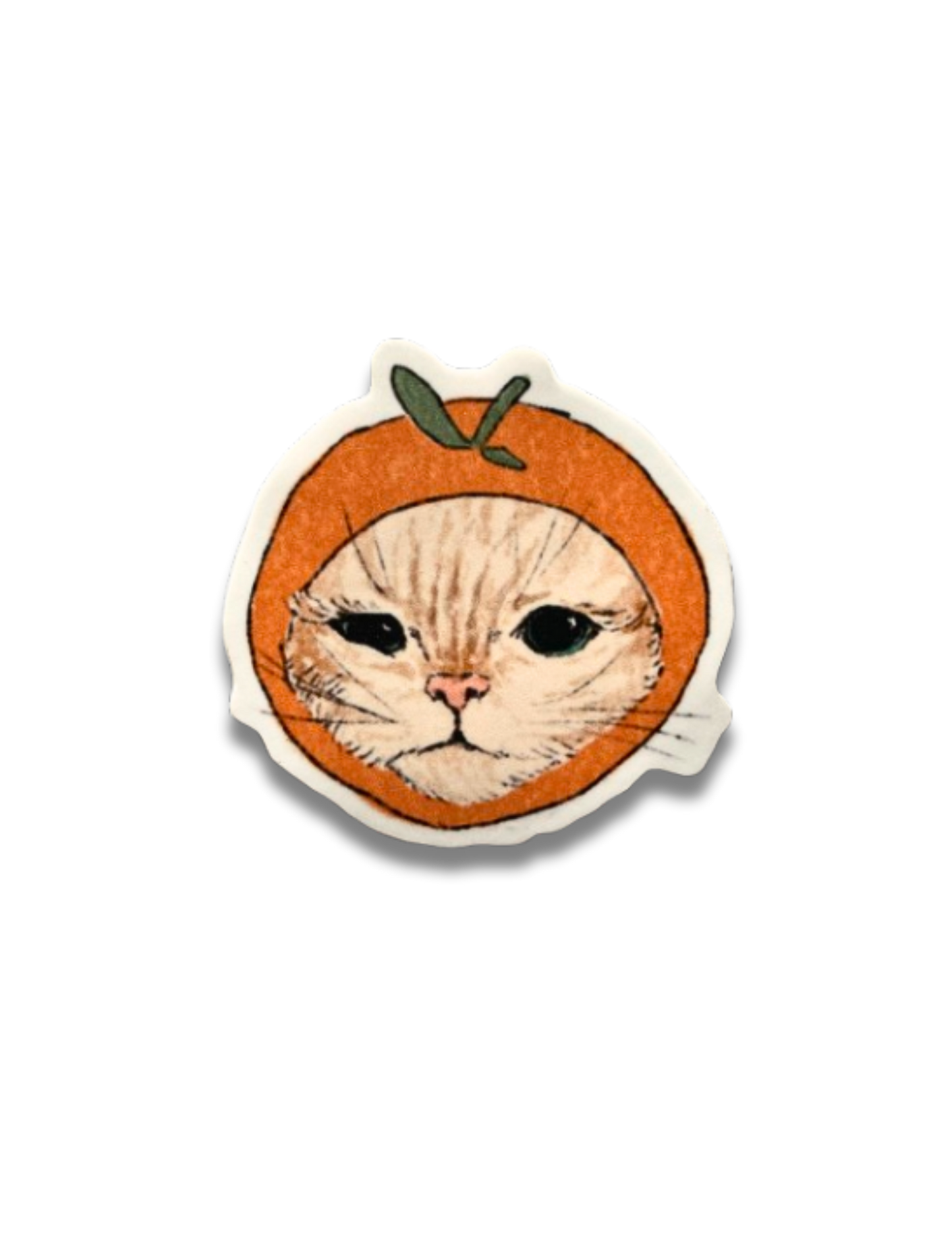Orange Cat Sticker