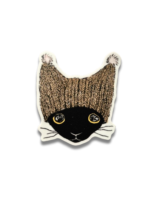 Black Cat Sticker
