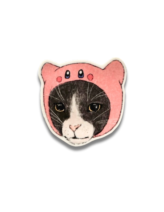 Kirby Cat Sticker