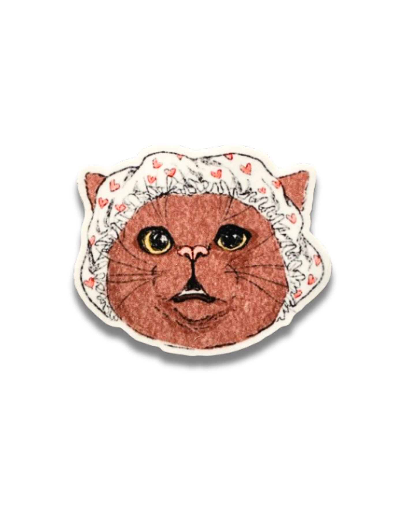 Granny Cat Sticker