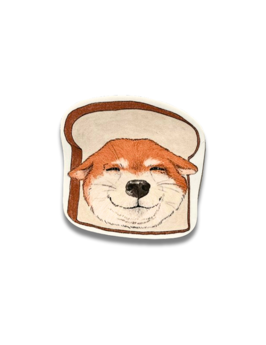 Shiba Inu Loaf Sticker