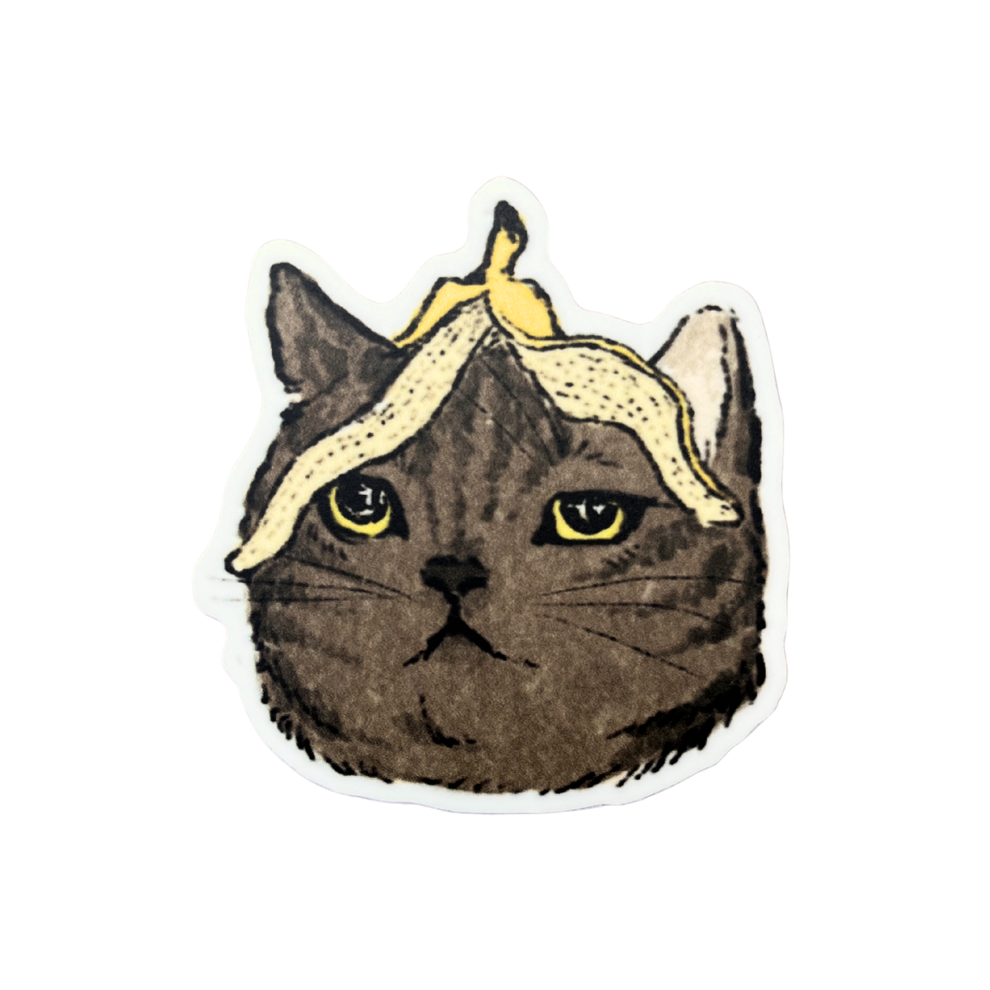 Banana Cat Sticker