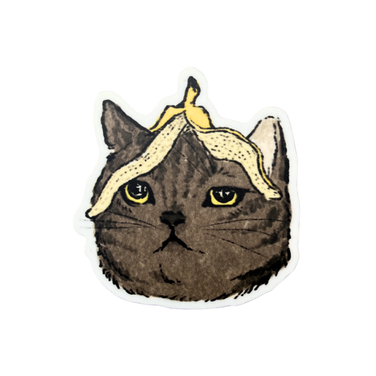 Banana Cat Sticker