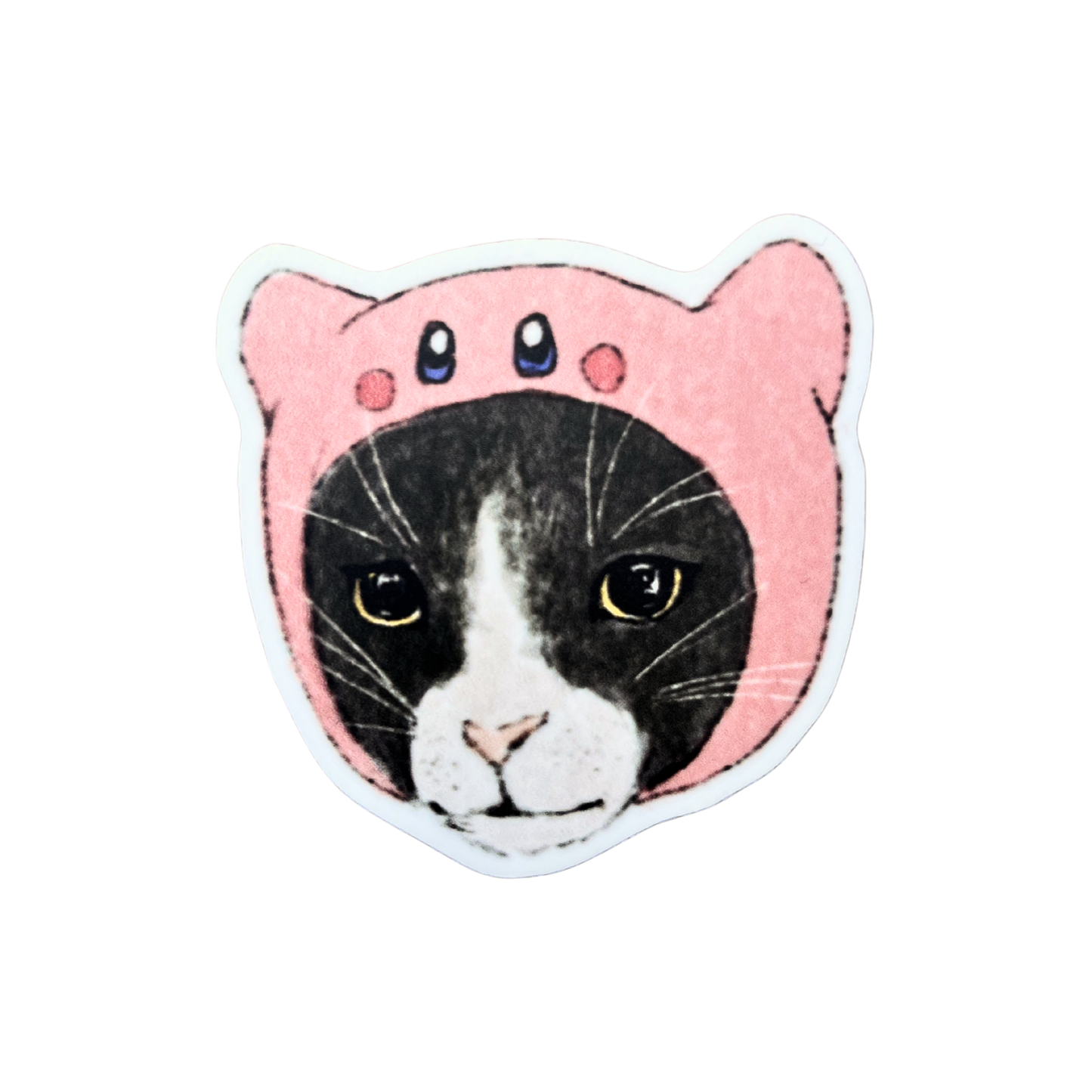 Kirby Cat Sticker