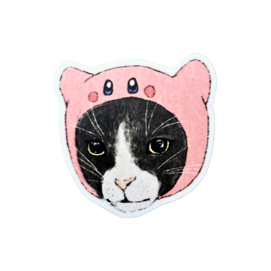 Kirby Cat Sticker