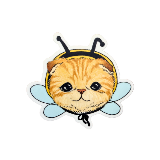 Bee Kitty Sticker