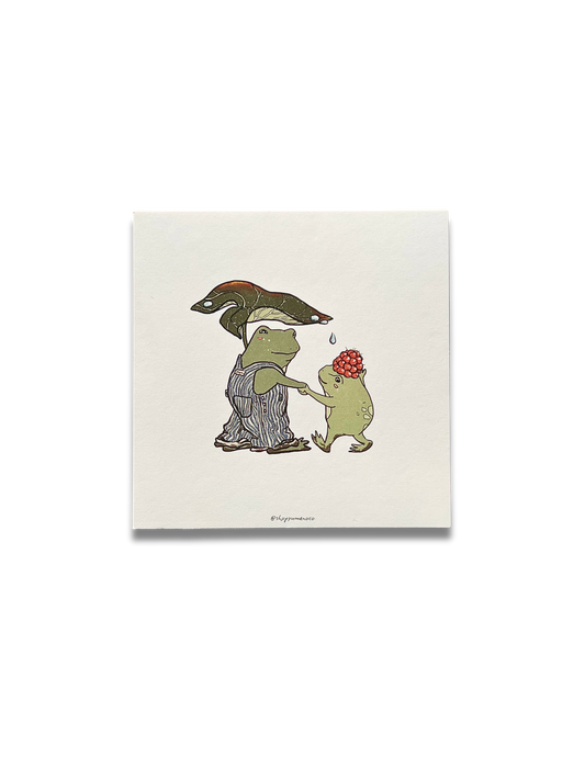 Frog Buddies Print