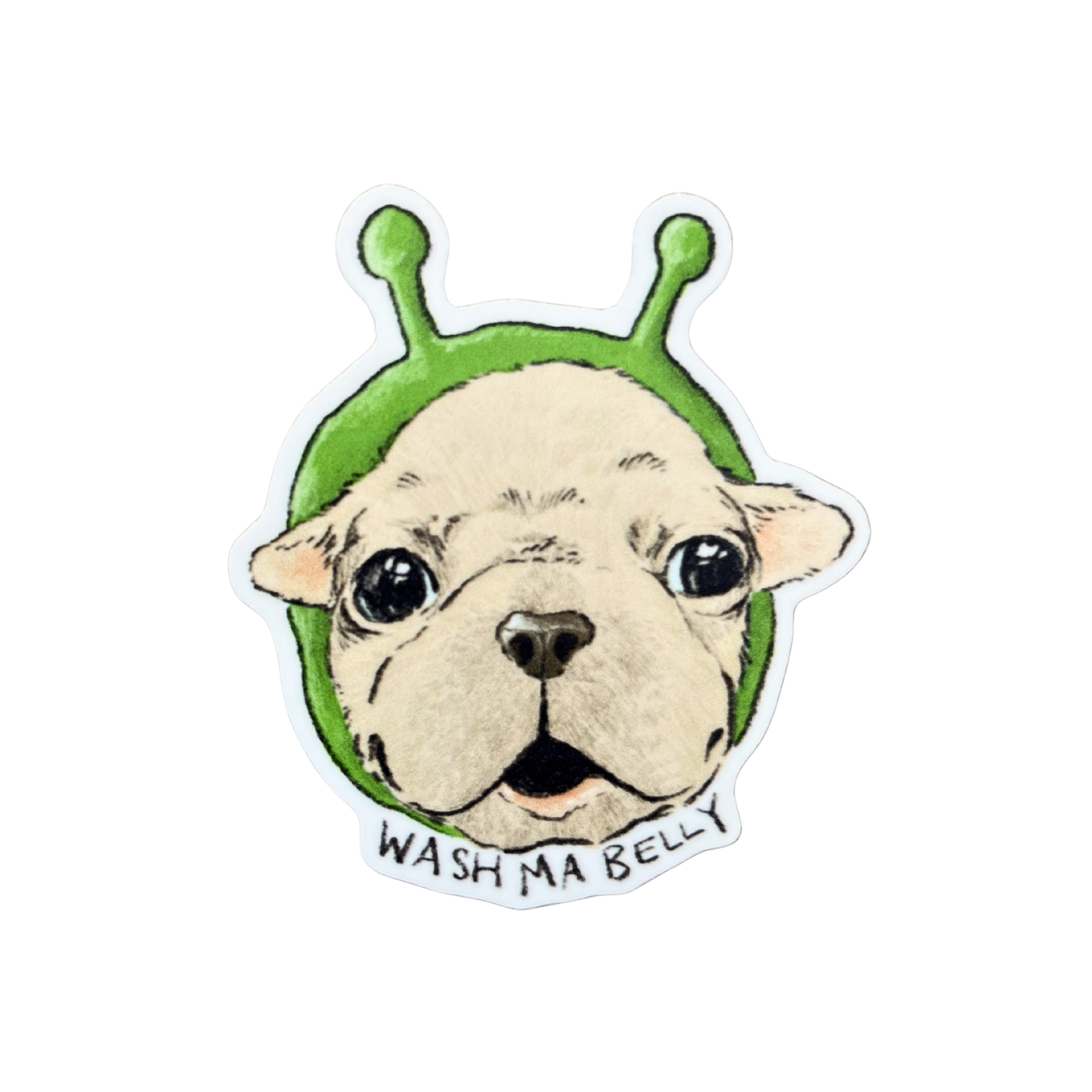 Alien Pibble Sticker