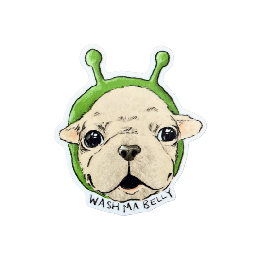 Alien Pibble Sticker
