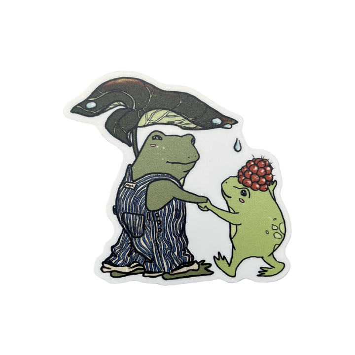 Frog Buddies Sticker