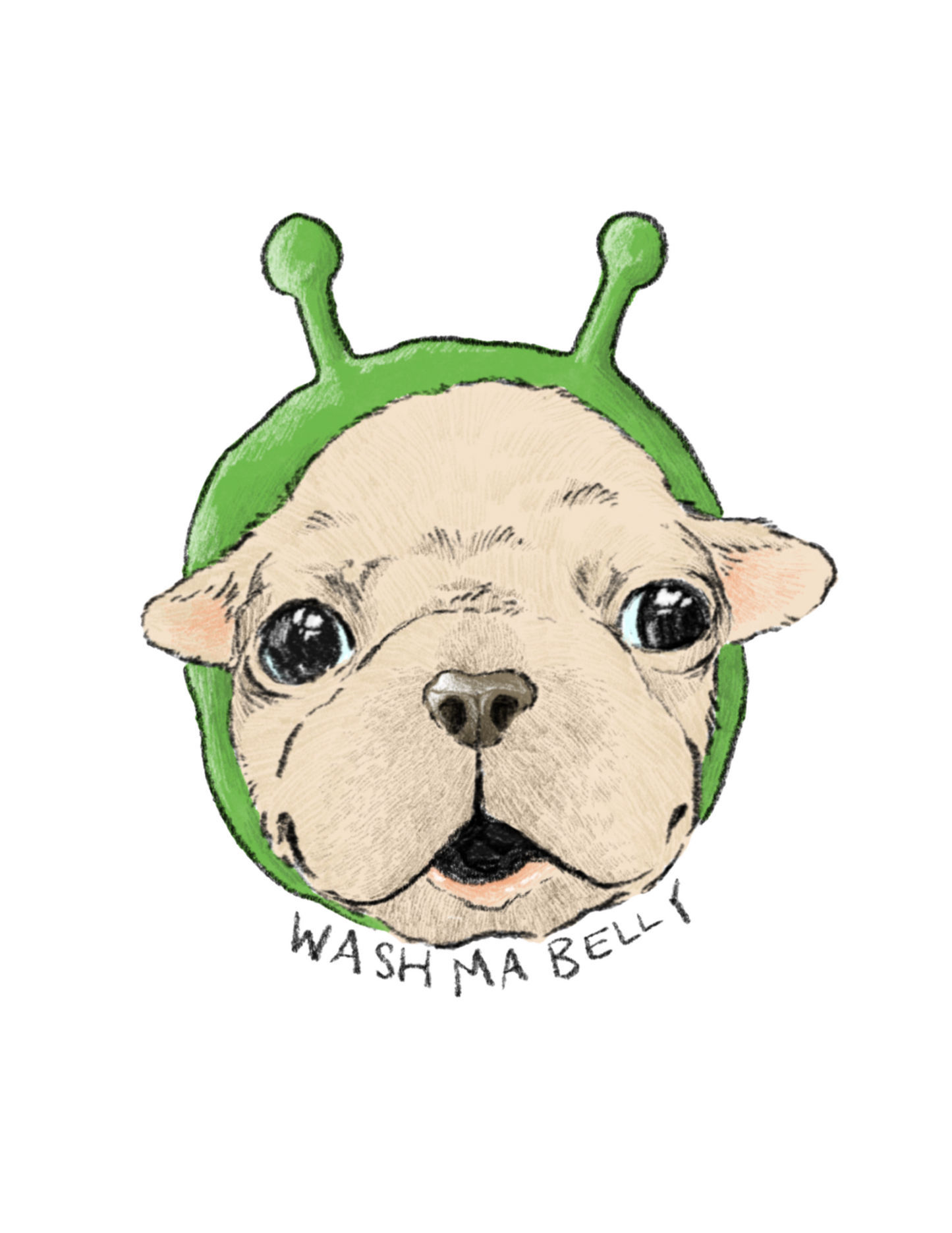 Alien Pibble Sticker