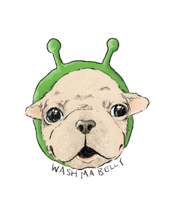 Alien Pibble Sticker