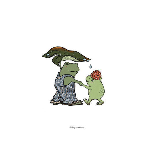 Frog Buddies Print