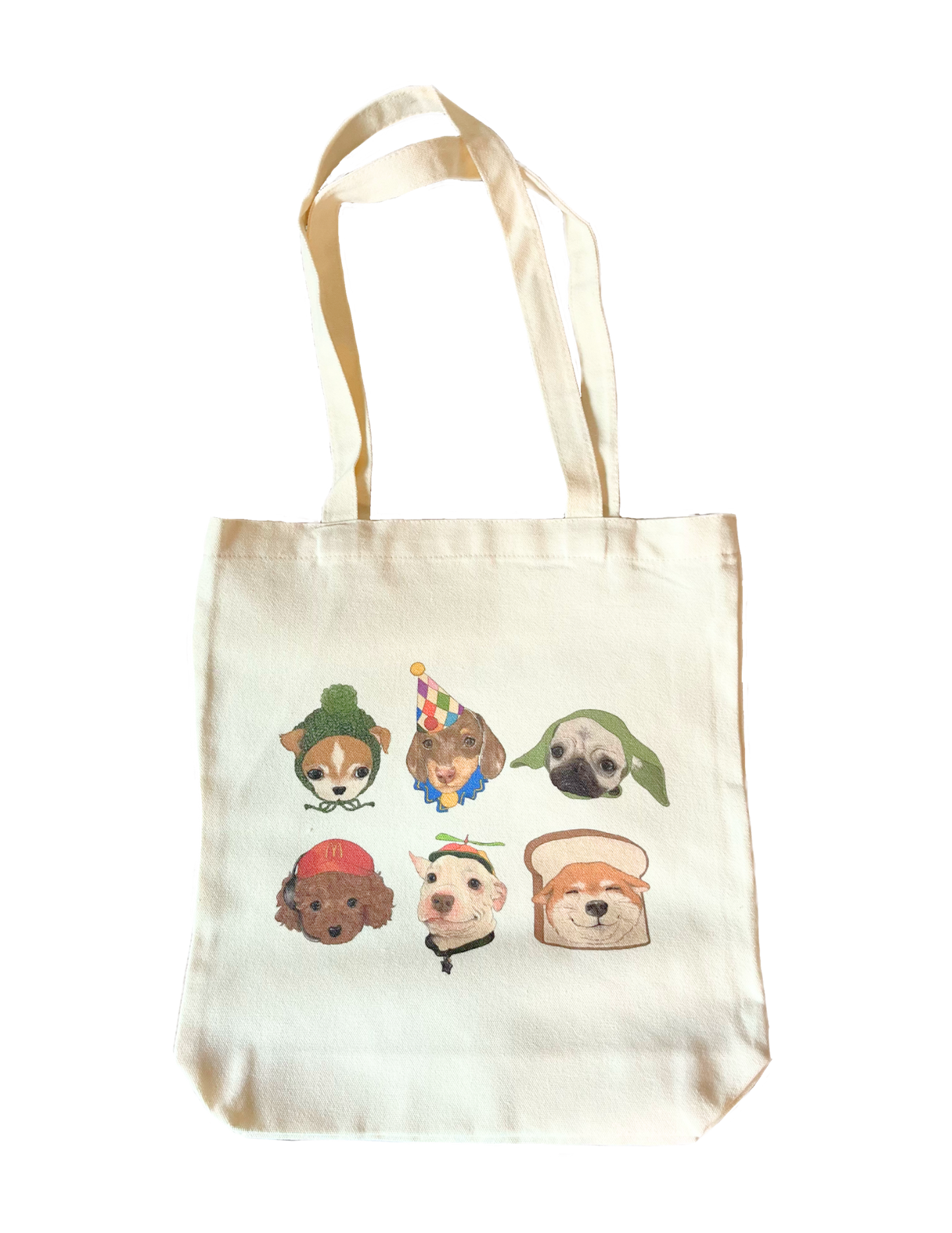 Dogs Wearing Hats Tote