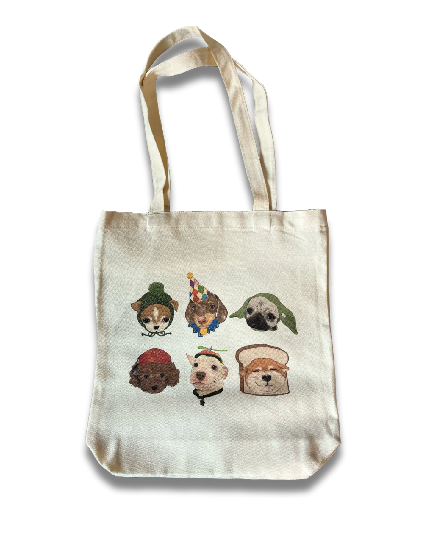 Dogs Wearing Hats Tote