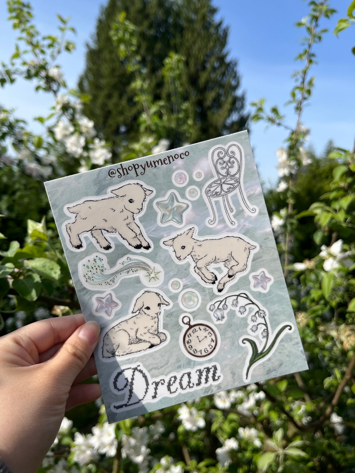 Lamb Sticker Sheet