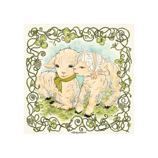 Lamb's Kiss Print