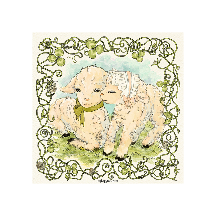 Lamb's Kiss Print