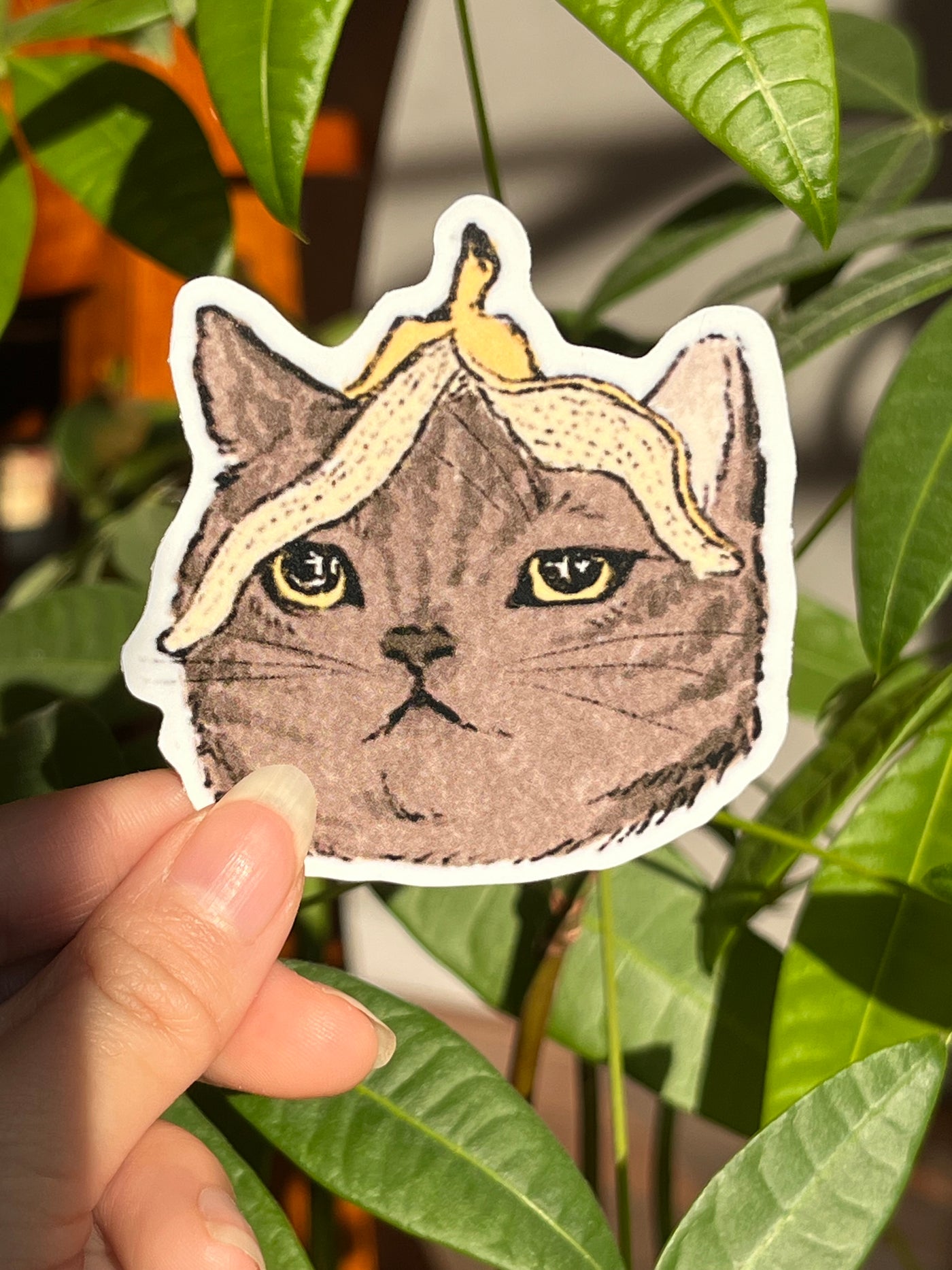 Banana Cat Sticker
