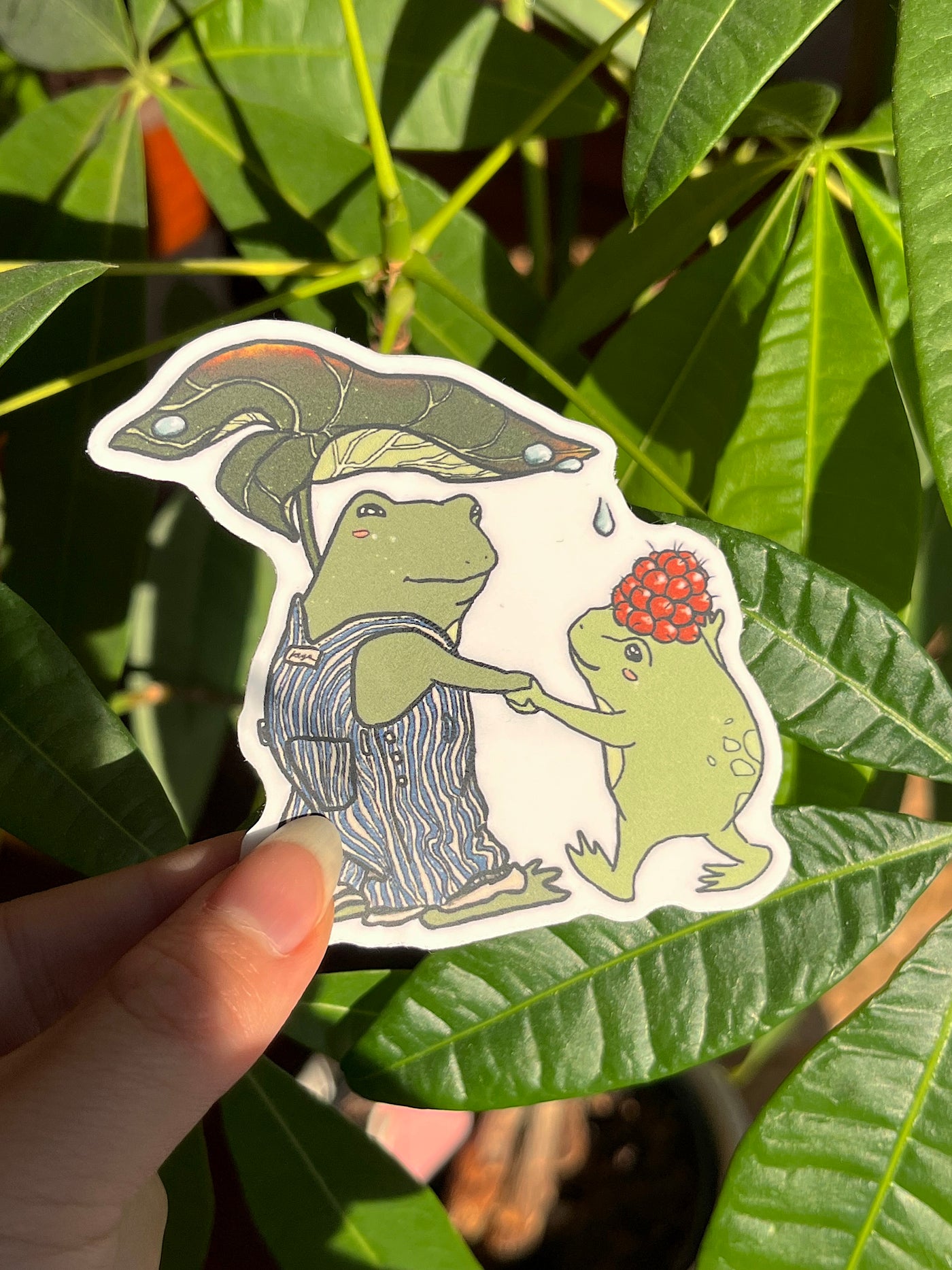 Frog Buddies Sticker