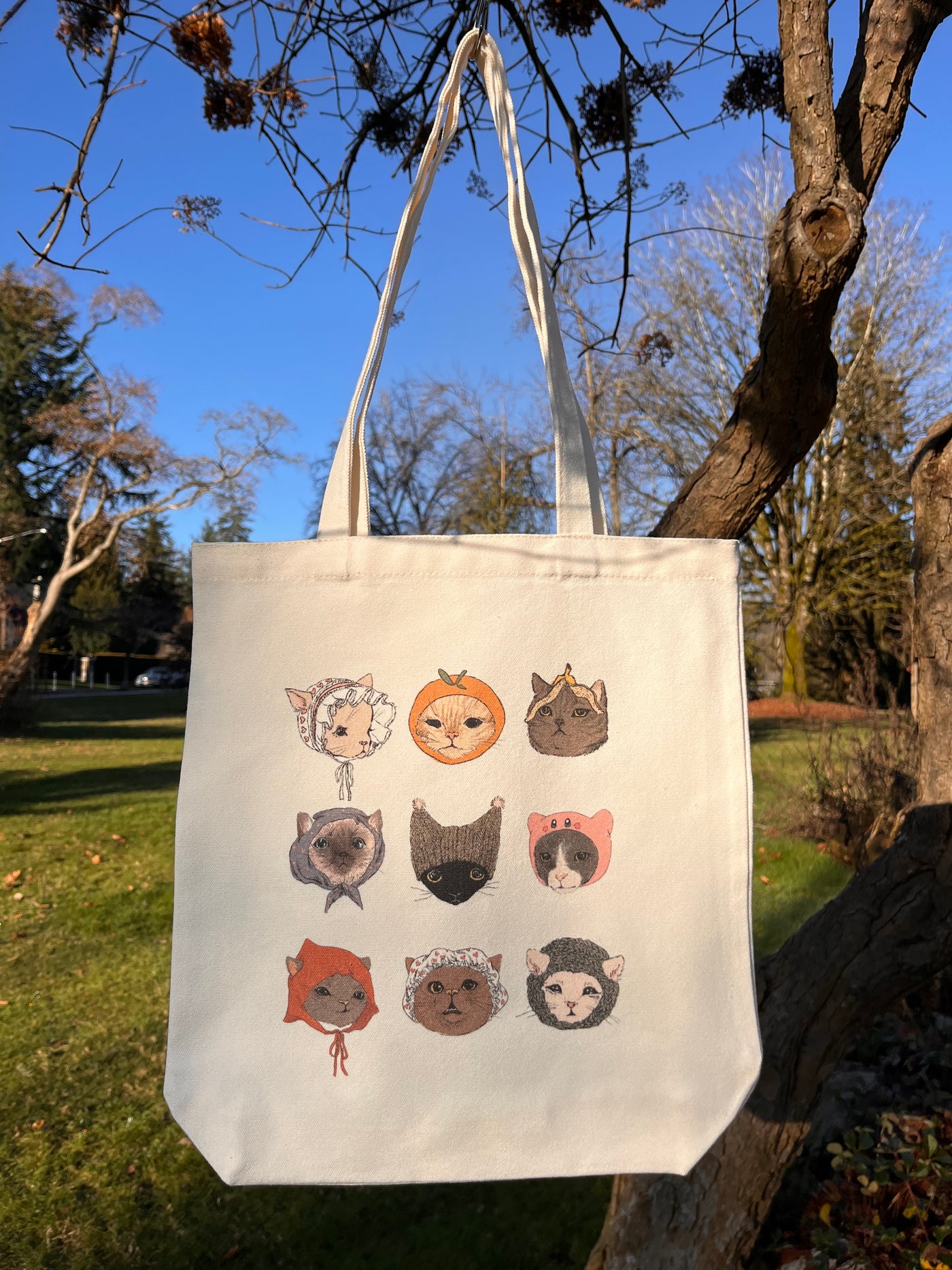 Cats Wearing Hats Tote